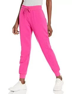 Spodnie damskie - Juicy Couture Damskie spodnie do biegania z kultowym logo, Hyper Pink, XL - grafika 1