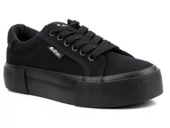 Trampki damskie - Trampki damskie, creepersy LEE COOPER LCW-22-31-0885L, czarne - Lee Cooper - miniaturka - grafika 1