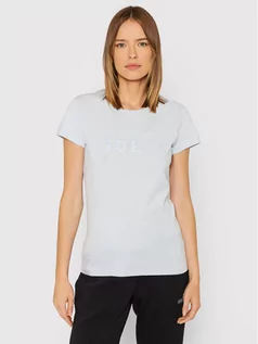 Koszulki i topy damskie - Guess T-Shirt Amice O1GA05 K8HM0 Niebieski Regular Fit - grafika 1