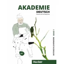 Hueber Akademie Deutsch A1+ T.1 + kurs online HUEBER praca zbiorowa - Książki do nauki języka niemieckiego - miniaturka - grafika 1