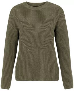 Swetry damskie - Pieces Sweter "Pckarie" w kolorze khaki - grafika 1