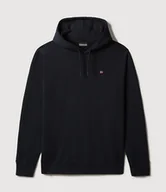 Bluzy męskie - felpa uomo napapijri balis hood - np0a4fqv 176 blu marine brushed - miniaturka - grafika 1