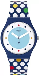 Zegarek Zegarek Swatch SO28N116-5300 SPOTS OF JOY PAY! - - Zegarki damskie - miniaturka - grafika 1