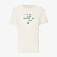 Koszulki męskie - TIMBERLAND T-SHIRT REFIBRA FRONT GRAPHIC SHORT SLEEVE TEE - Timberland - miniaturka - grafika 1