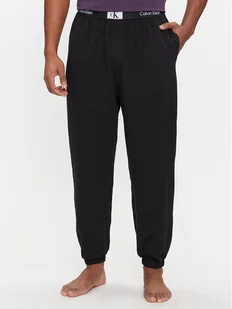 Calvin Klein Underwear Spodnie piżamowe 000NM2514E Czarny Regular Fit - Piżamy męskie - miniaturka - grafika 1
