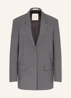 Marynarki i żakiety damskie - Calvin Klein Oversizedowy Blezer grau - miniaturka - grafika 1