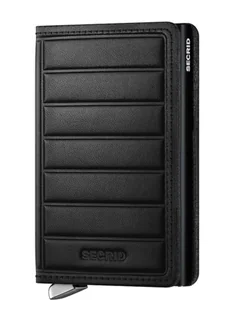 Portfel RFID Secrid Premium Slimwallet Emboss Lines - black - Portfele - miniaturka - grafika 1