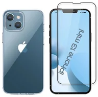 Szkła hartowane na telefon - Etui ochronne na telefon do iPhone 13 Mini - bezbarwne - miniaturka - grafika 1