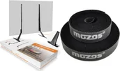 Uchwyty do telewizora - Mozos Stojak biurkowy TS2 23'' - 75'' + Rzep Czarny 1 sztuka CM2M - miniaturka - grafika 1