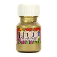 Farby i media malarskie - Witrażowa farba do szkła Deco, złota, 30 ml - miniaturka - grafika 1