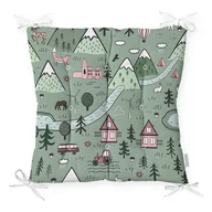 Poduszki na krzesła - Poduszka na krzesło z domieszką bawełny Minimalist Cushion Covers Village, 40x40 cm - miniaturka - grafika 1