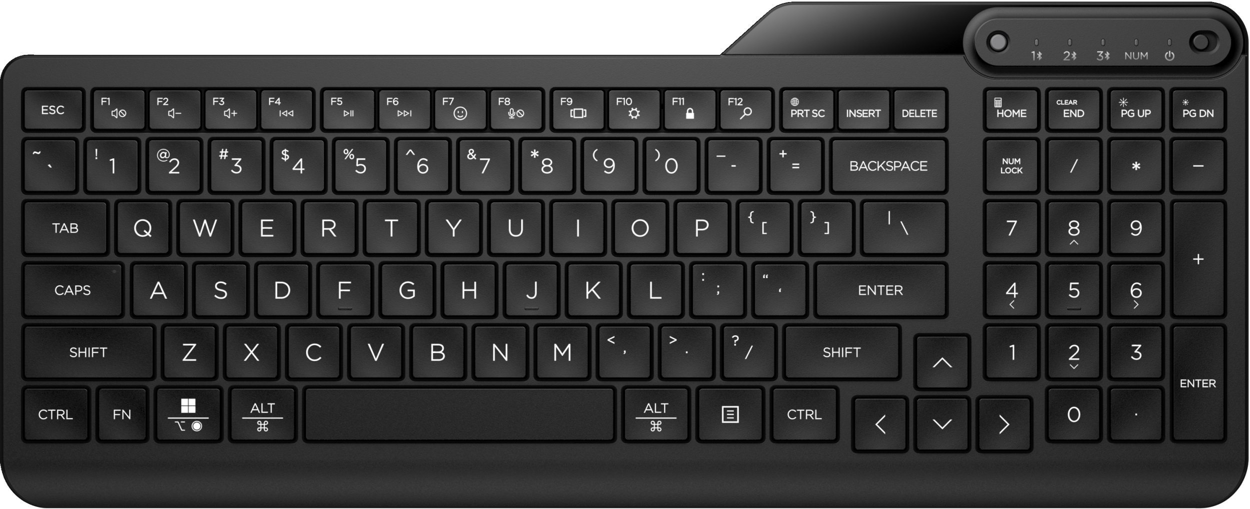 HP 460 Multi-Device Keyboard P 7N7B8AA#ABD