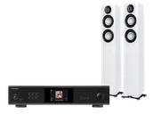Zestawy stereo - Rotel S14 (czarny) + Carina FS247.4 (biały) - miniaturka - grafika 1