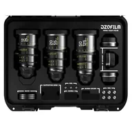 Dekielki do obiektywów - DZOFILM Cine Lens Pictor Zoom 3-Lens Kit (12-25/50-125/20-55 T2.8) Black - miniaturka - grafika 1