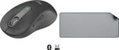 Myszki - Logitech M650 L Grafitowy 910-006348 + Studio Series - MID GREY 956-000052 - miniaturka - grafika 1