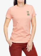 Koszulki i topy damskie - Koszulka bawełniana damska Mammut Massone T-Shirt Wagon - quartz dust - miniaturka - grafika 1