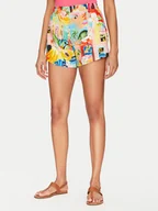 Spodenki damskie - Seafolly Szorty materiałowe Cuba 55443-SH Kolorowy Relaxed Fit - miniaturka - grafika 1
