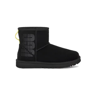 CLASSIC MINI UGG SIDE LOGO - Półbuty damskie - miniaturka - grafika 1