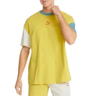 Koszulki sportowe męskie - Koszulka Puma Classics Block Boxy 534603-31 - multikolor - miniaturka - grafika 1