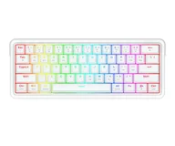Klawiatury - Redragon Draconic V2 K730W-RGB-PRO White K730W-RGB-PRO - miniaturka - grafika 1