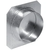 Akcesoria grzewcze - Zaślepka do rur fi 150 kanał Dgp kominek kanał - miniaturka - grafika 1