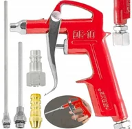 Pistolety pneumatyczne - Pistolet Do Przedmuchiwania Powietrza Kompresora Pneumatyczny 1/4 3x Dysza - miniaturka - grafika 1