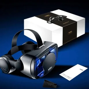 Alogy VR VRG PRO 3D wirtualna rzeczywistość na telefon 5-7 cali ze słuchawkami Czarne - Okulary VR - miniaturka - grafika 11