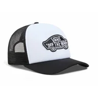 Czapki męskie - Bejsbolówka Vans Classic Patch Curved Bill Trucker Kolor: czarny/biały - miniaturka - grafika 1