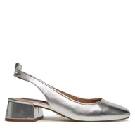 Sandały damskie - Sandały Steve Madden Smitten s SM11003213 Srebrny - miniaturka - grafika 1