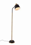 Lampy stojące - Lumina Deco ARDINI lampa podłogowa czarny/mosiężny - miniaturka - grafika 1