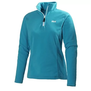 Kurtki damskie - Helly Hansen Helly-Hansen Daybreaker damska kurtka polarowa z zamkiem 1/2 niebieski M 51599 - grafika 1