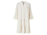 Bluzki damskie - esmara® Tunika damska z falbanami (Kremowy, M(40/42)) - miniaturka - grafika 1