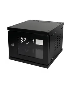 LogiLink Szafa rack wisząca 10' W06Z33B Czarna (W06Z33B) - Szafy rack - miniaturka - grafika 1