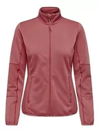 Kurtki damskie - ONLY ONPJETTA HN Fleece JCK NOOS kurtka damska, mineralna czerwień, S, Mineral Red, S - miniaturka - grafika 1