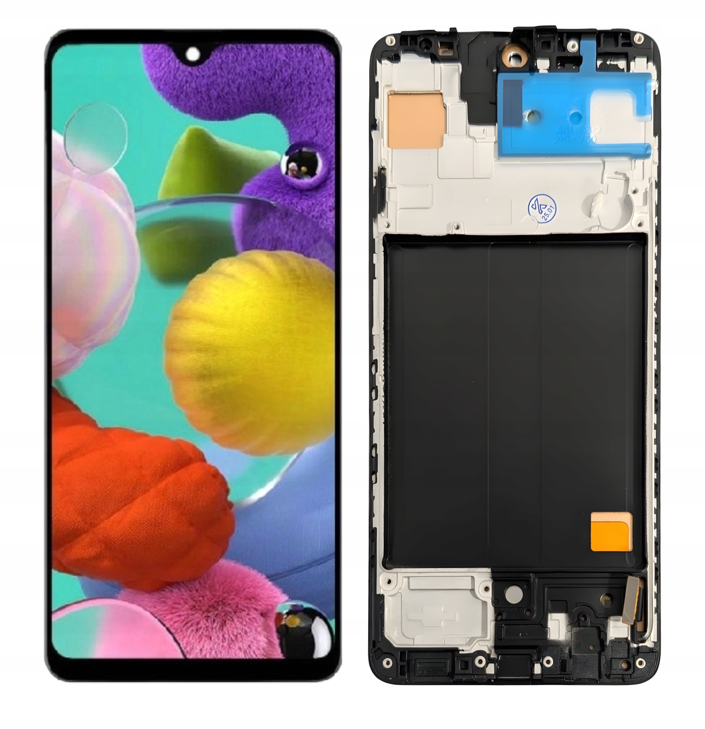 WYŚWIETLACZ EKRAN LCD DO SAMSUNG A51 INCELL RAMKA