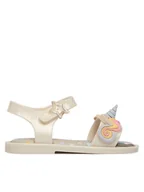 Buty dla dziewczynek - Melissa Sandały Mini Melissa Mar Sandal Uni Bb 37827 Beżowy - miniaturka - grafika 1