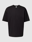 Koszulki męskie - T-shirt o kroju oversized z obniżonymi ramionami model ‘OSCAR’ - miniaturka - grafika 1