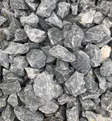 Ziemia ogrodowa - Grys czarny Bazalt 15-22 worek 20 kg - miniaturka - grafika 1