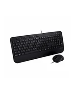 Zestawy myszka + klawiatura - V7 CKU300DE - KEYBOARD AND MOUSE SET - GERMAN - BLACK - ZESTAW KLAWIATURA I MYSZ - CZARNY CKU300DE - miniaturka - grafika 1