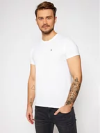 Koszulki męskie - Tommy Jeans T-Shirt DM0DM04411 Biały Regular Fit - miniaturka - grafika 1