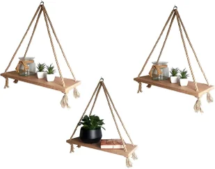 Dębowe Wiszące Półki Na Orzech C8-R42 - Półki do salonu Dębowe Wiszące Półki Na Orzech C8-R42 - Półki do salonu - miniaturka - grafika 1