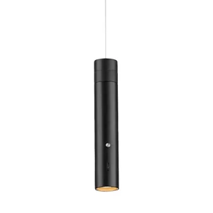 Lampa zwieszana ATTACH 18281-18 Just Light LED 3W 3000K tubka czarny - Lampy sufitowe Lampa zwieszana ATTACH 18281-18 Just Light LED 3W 3000K tubka czarny - Lampy sufitowe - miniaturka - grafika 1