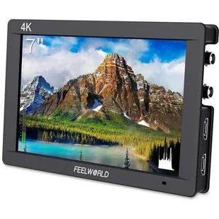 Monitor podglądowy FEELWORLD FW703 7" Czarny - Kamery cyfrowe - akcesoria - miniaturka - grafika 1