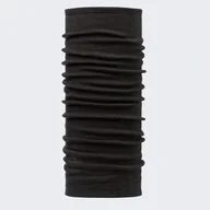 Czapki i chusty sportowe damskie - Komin wełniany Buff Safety Merino Wool Thermal Black - miniaturka - grafika 1