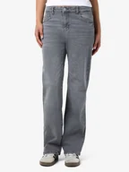 Spodenki damskie - Noisy may Dżinsy - Regular fit - w kolorze szarym - miniaturka - grafika 1