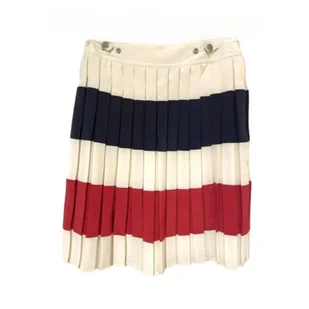 DIESEL Długa Spódnica za Kolana Stylowa Biała Rozmiar 27 - Spódnice - miniaturka - grafika 1