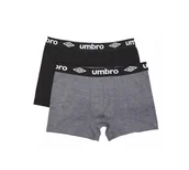 Majtki męskie - Umbro Majtki Bokserki czarny rozmiar L - miniaturka - grafika 1