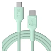 Kable USB - Kabel USB-C 2m 100W Greencell PowerStream Szybkie Ładowanie PD Mint Green - miniaturka - grafika 1