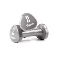 Hantle i ciężarki - Hantle winylowe tiguar 2 x 2 kg BOX - miniaturka - grafika 1