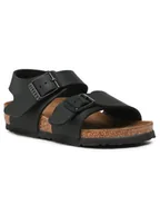 Buty dla chłopców - Birkenstock Sandały New York Kids Bs 1005885 Czarny - miniaturka - grafika 1